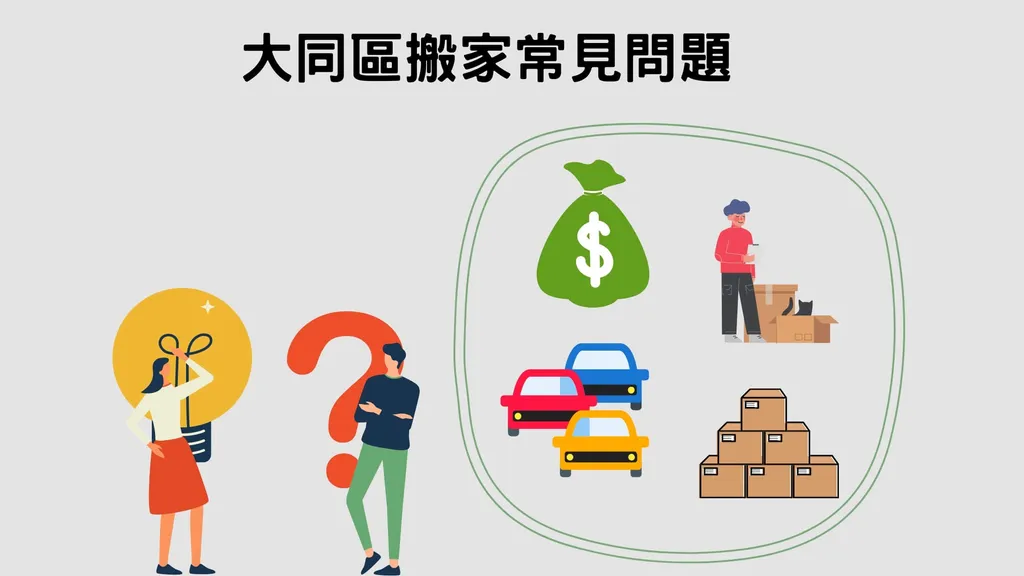 大同區套房搬家 4個你可能忽略的常見問題