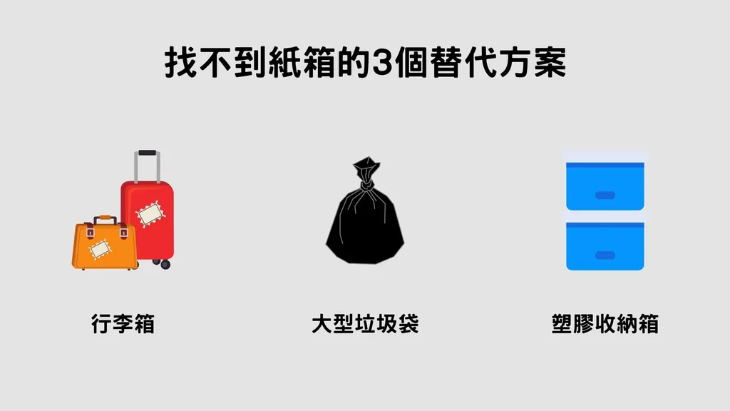深坑搬家找不到紙箱的3個替代方案 深坑搬家找不到紙箱的3個替代方案