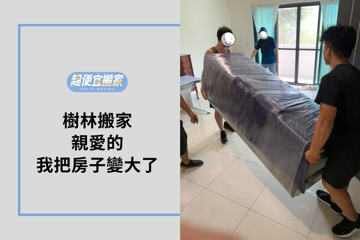 樹林搬家｜親愛的，我把房子變大了！