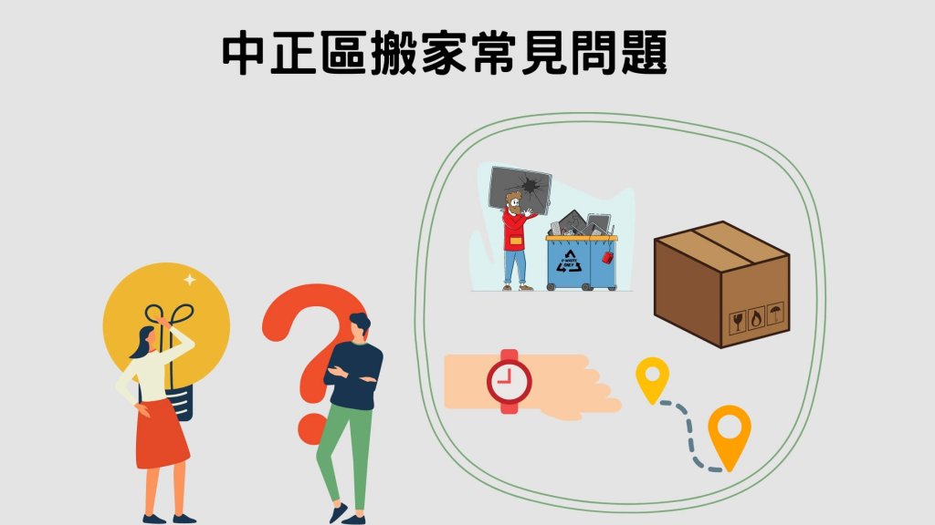 中正區搬家常見問題 中正區搬家常見問題
